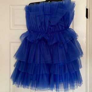 Tulle mini dress
